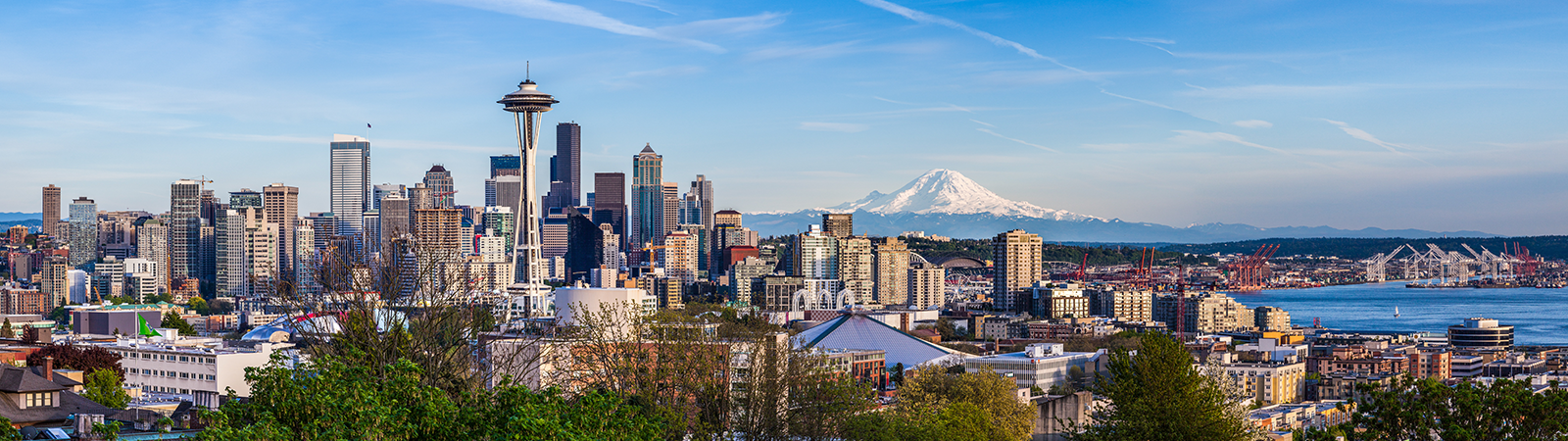 Seattle skyline image banner image